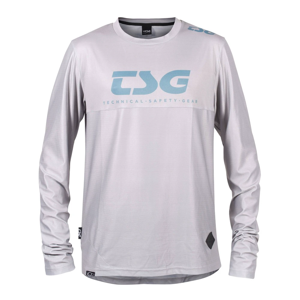 1. Tricou Ciclism TSG MF2 (L/S) - Grey Blue XL