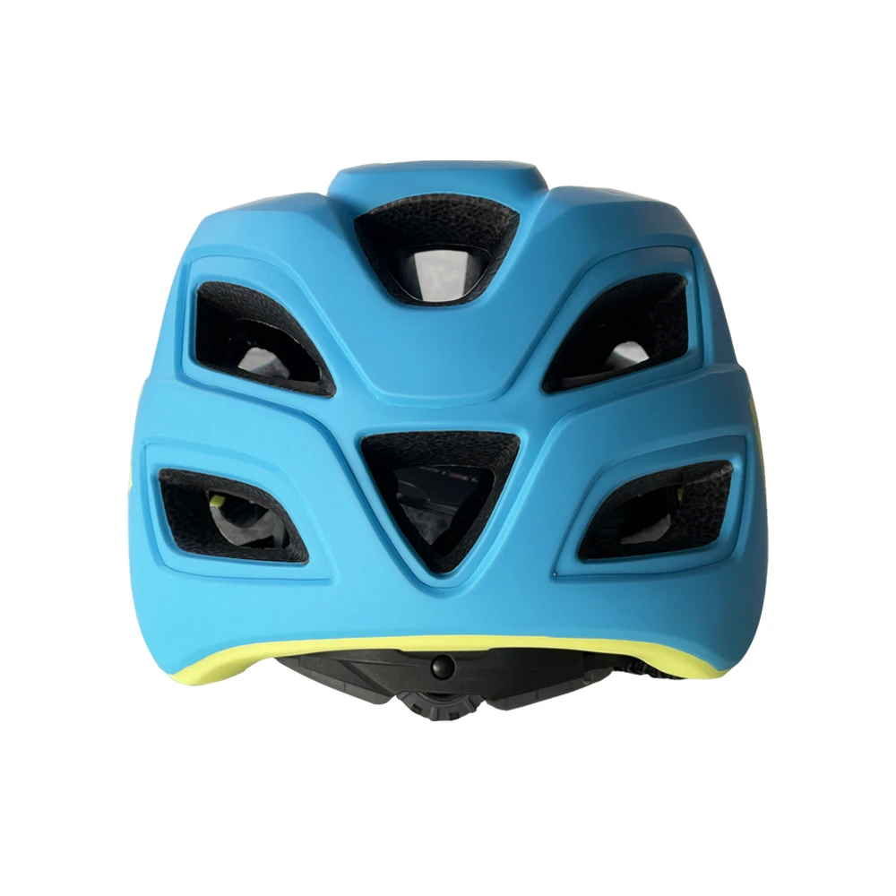 2. Casca Ciclism FUNKIER Eris FH-043 - Blue/Yellow L (58-61)