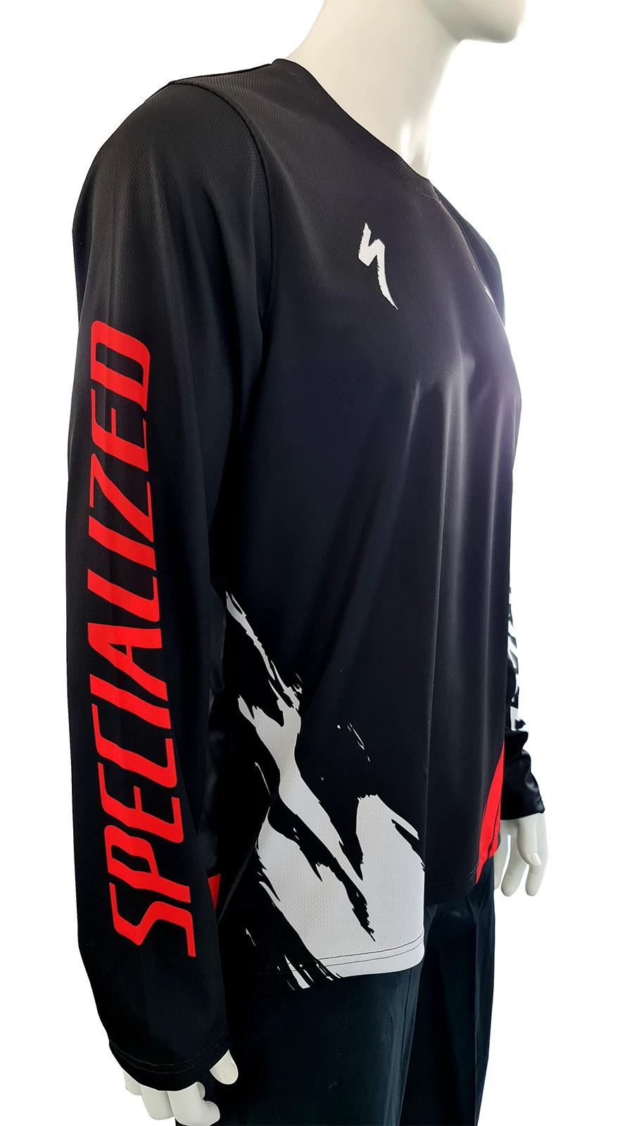 3. Tricou Ciclism SPECIALIZED Men's All Mountain (L/S) - Trail of Flames XL
