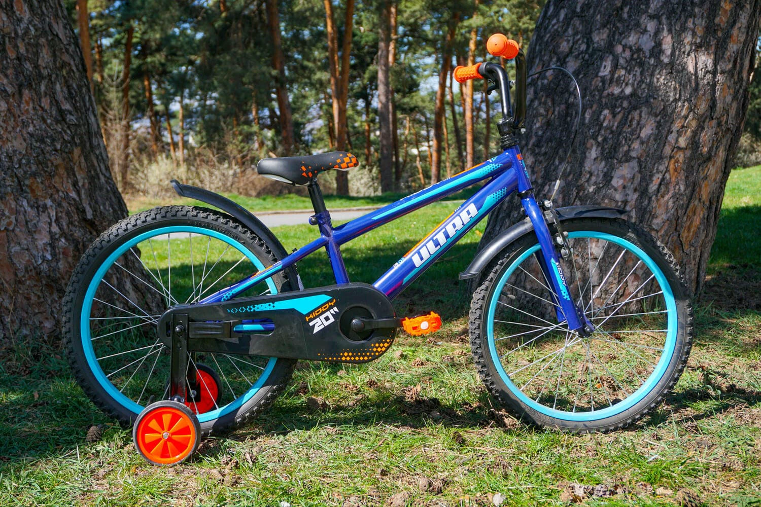 4. Bicicleta copii mtb ULTRA Kidy 20 C-Brake - Albastru | 6-8 ani