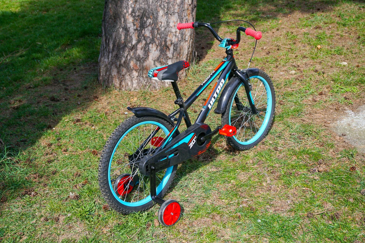 4. Bicicleta copii mtb ULTRA Kidy 20 C-Brake Negru Mat | 6-8 ani