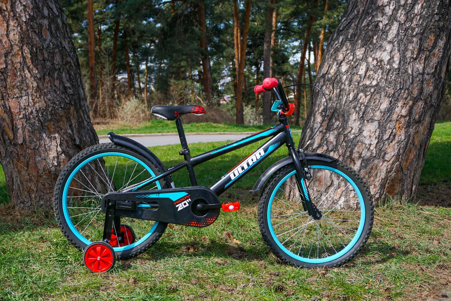 2. Bicicleta copii mtb ULTRA Kidy 20 C-Brake Negru Mat | 6-8 ani