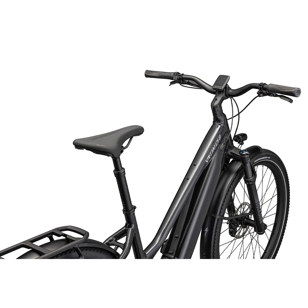 5. Bicicleta SPECIALIZED Turbo Vado 4.0 Step-Through - Cast Black/Silver Reflective L