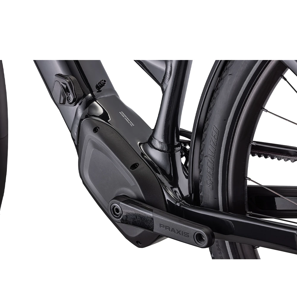 4. Bicicleta SPECIALIZED Turbo Vado 4.0 Step-Through - Cast Black/Silver Reflective L