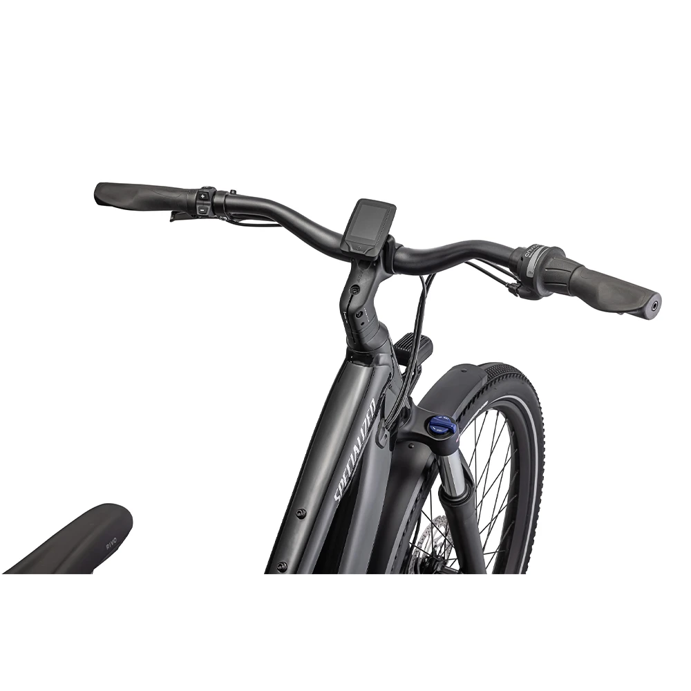 3. Bicicleta SPECIALIZED Turbo Vado 4.0 Step-Through - Cast Black/Silver Reflective L