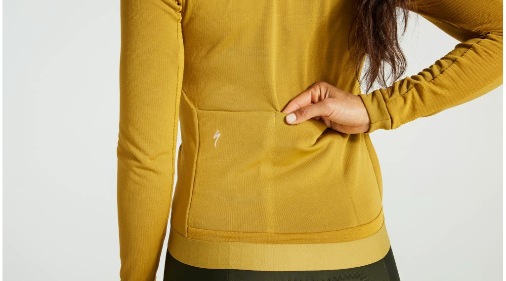 6. Tricou Ciclism SPECIALIZED Women's Prime Power Grid (L/S) - Harvest Gold S