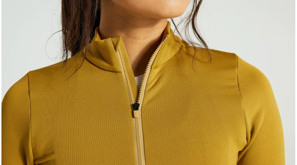 5. Tricou Ciclism SPECIALIZED Women's Prime Power Grid (L/S) - Harvest Gold S