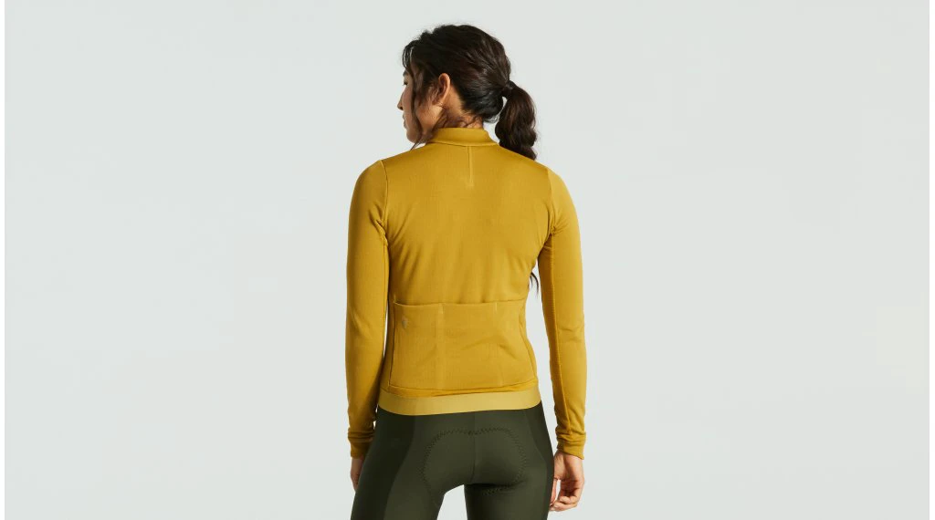 2. Tricou Ciclism SPECIALIZED Women's Prime Power Grid (L/S) - Harvest Gold S