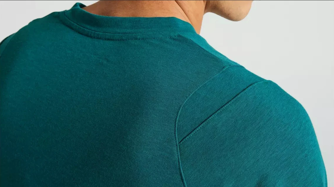 3. Tricou Ciclism SPECIALIZED Men's Trail (L/S) - Tropical Teal M