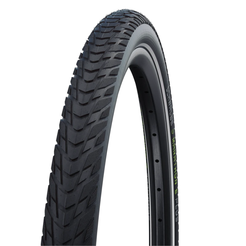 1. Cauciuc SCHWALBE Marathon E-Plus - 28x2.15 (55-622) HS498 B/B+RT, Addix E - Sarma