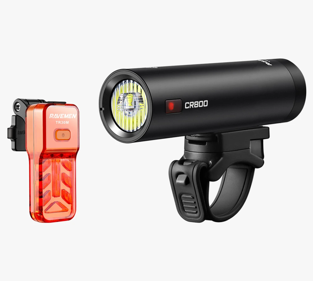 1. Set Far + Stop Bicicleta RAVEMEN LS15 USB (CR800 & TR30M)