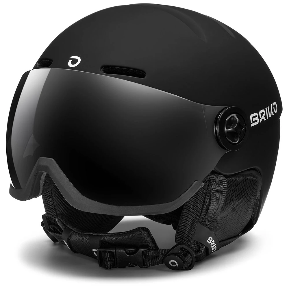 1. Casca ski BRIKO Teide Visor - Matt Black XXL