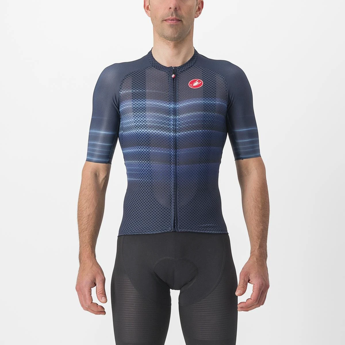 1. Tricou cu maneca scurta Castelli Climbers 3.0 SL2, Bleumarin, XXL