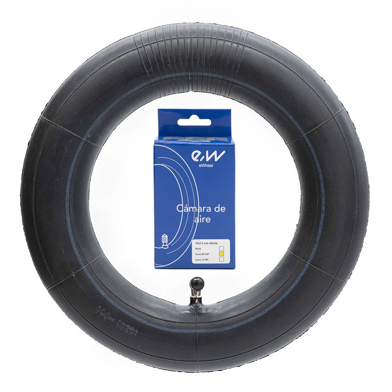 1. Camera Fivestars pentru trotineta electrica 10×2.5 - Valva curbata 90×90