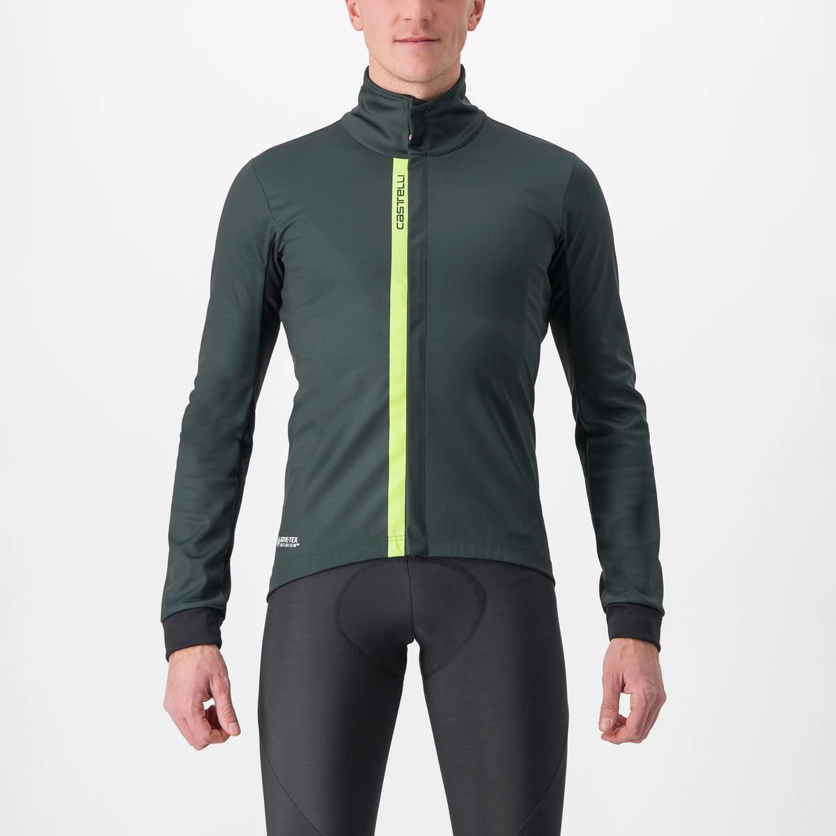 1. Jacheta Castelli Entrata, Verde Inchis/Galben Fluo, L