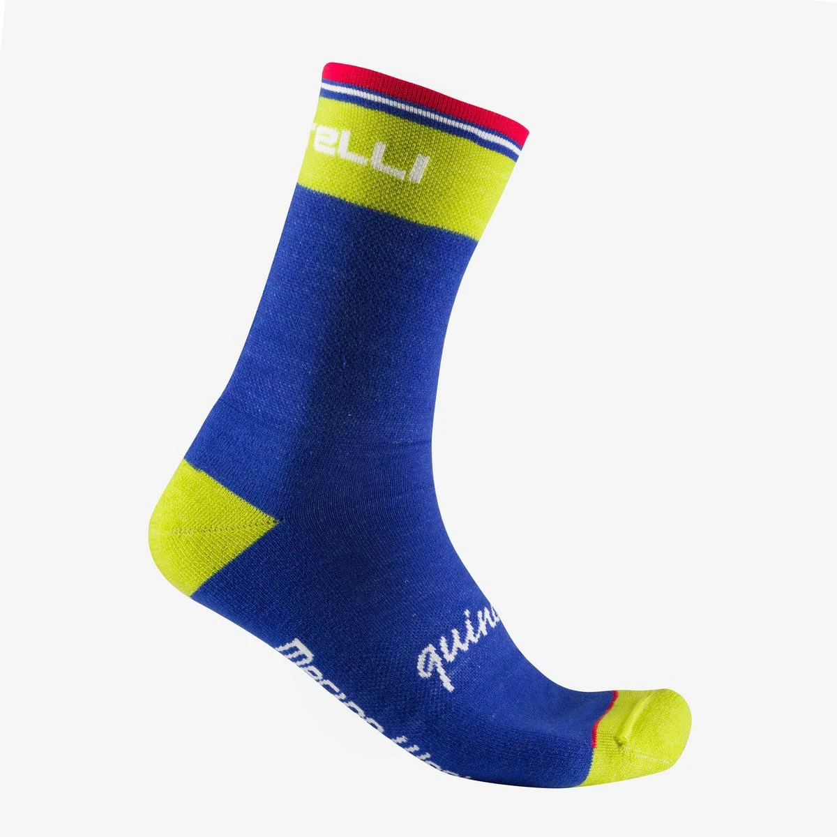 1. Sosete Castelli Quindici Soft Merino, Vivid Blue, S/M, 36-39
