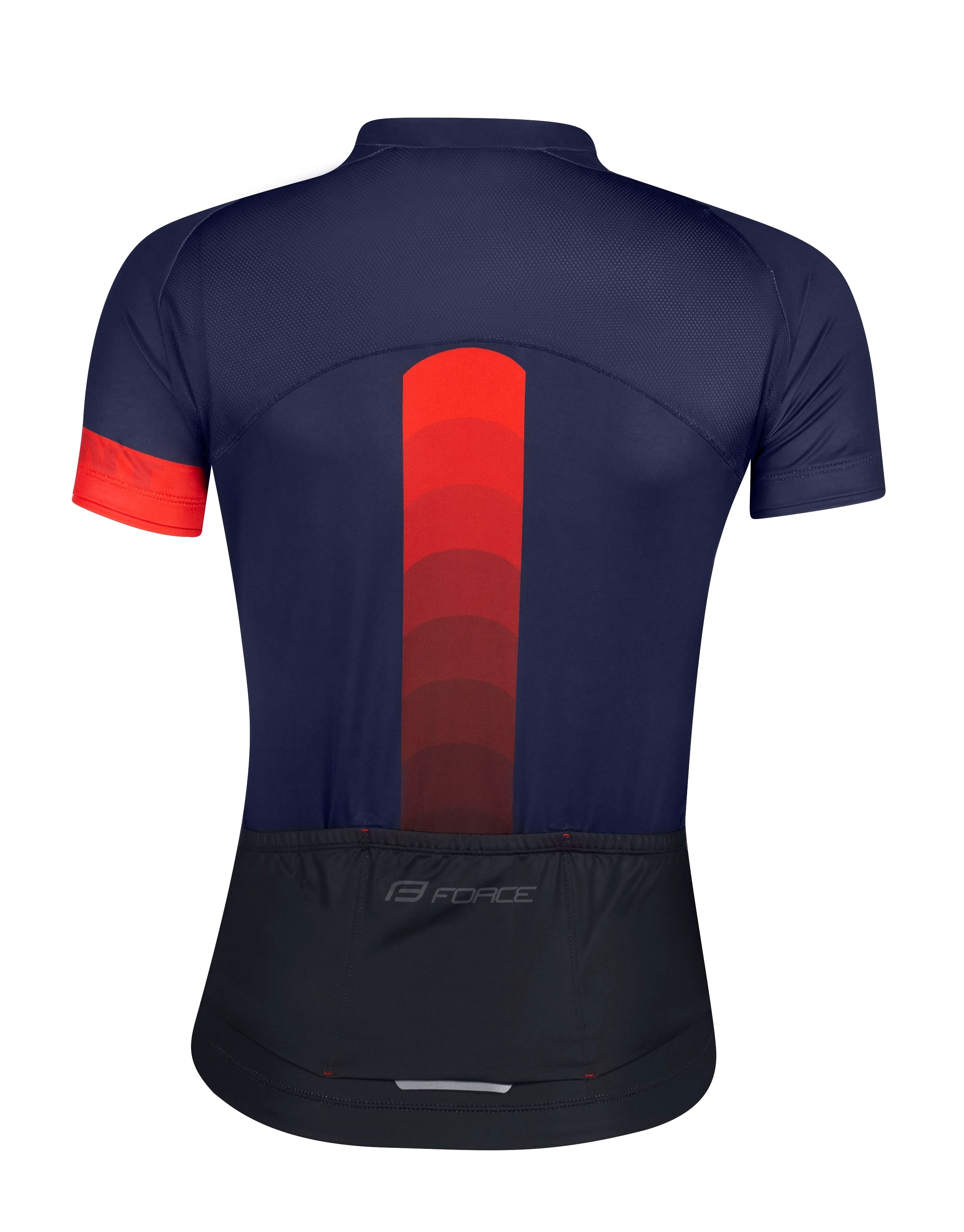 2. Tricou Force F Ascent Lady albastru/rosu XL