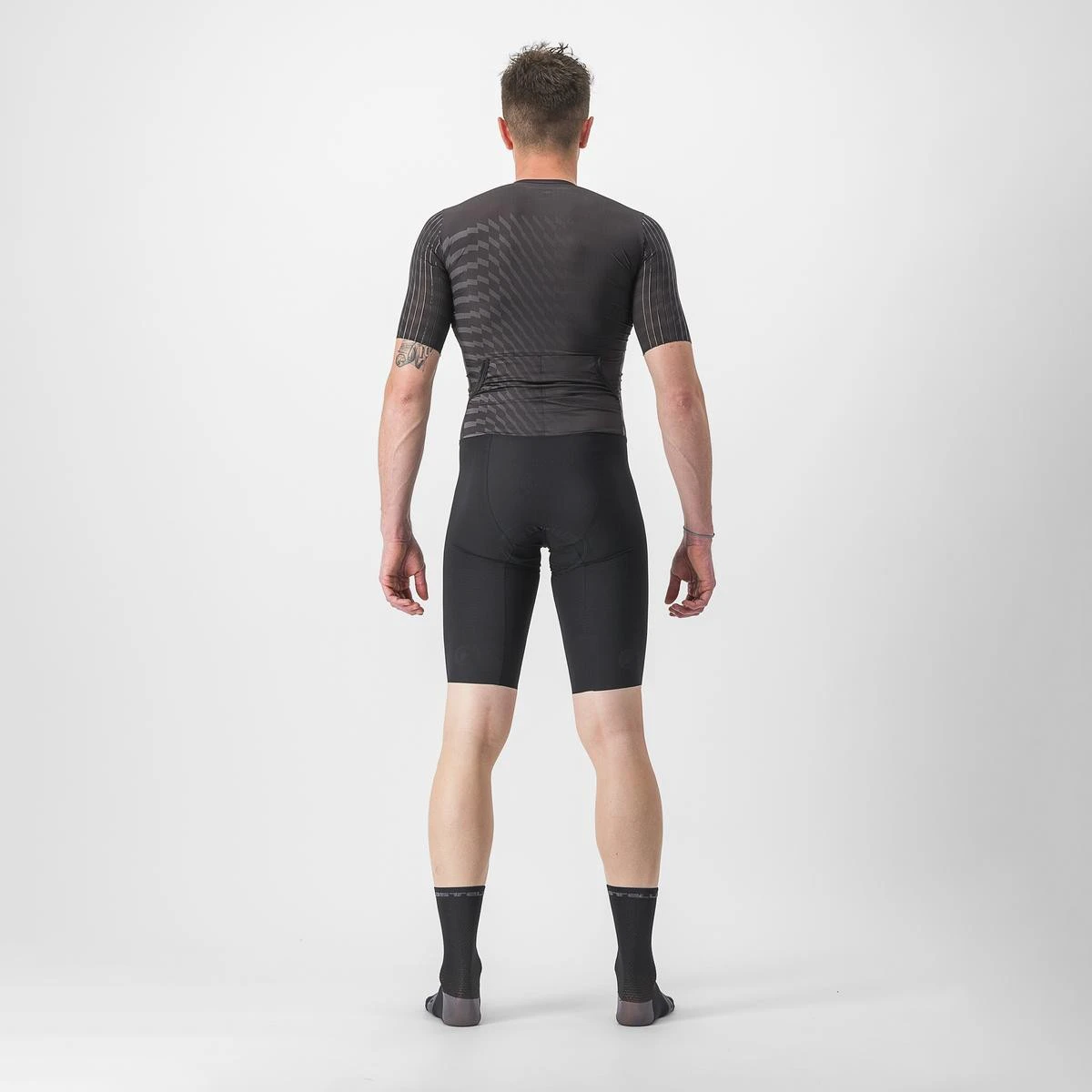 2. Costum de triatlon cu maneca scurta Castelli PR 2 Speed, Negru, M