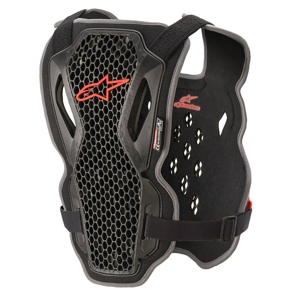 2. Armura Alpinestars Bionic Action Chest Protector Negru/Rosu XL/2XL