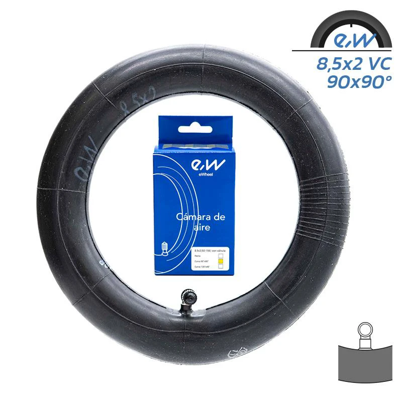1. Camera trotineta electrica Xiaomi 8.5×2 (50-156) Valva curbata 90 grade