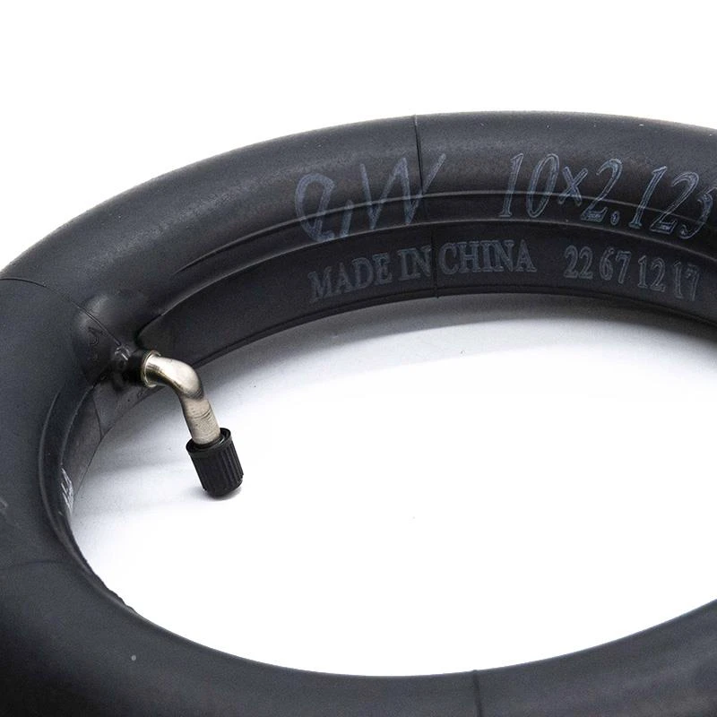 4. Camera trotineta electrica 10x2,125 (50-156) Valva curbata 90 grade
