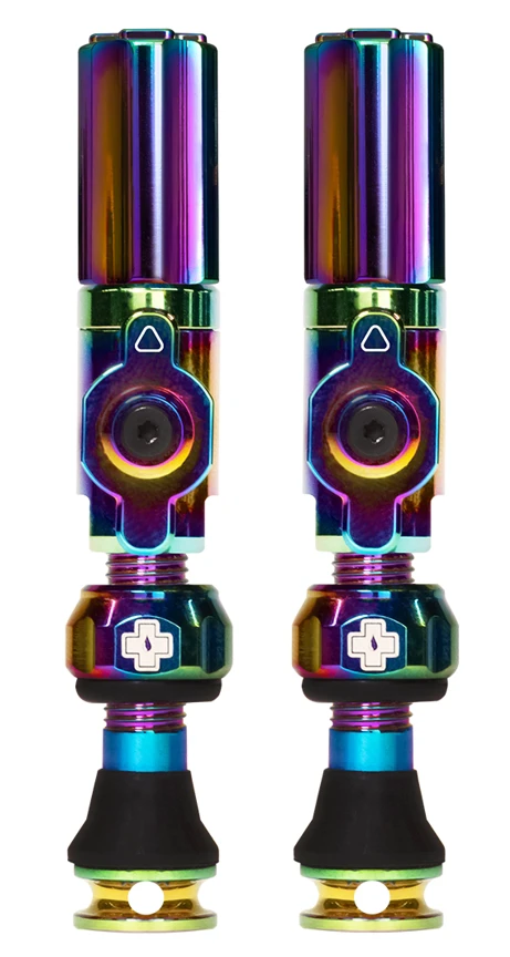 1. Valve tubeless Muc-Off Tubeless Valves Big Bore Hybrid (Small) Iridescent