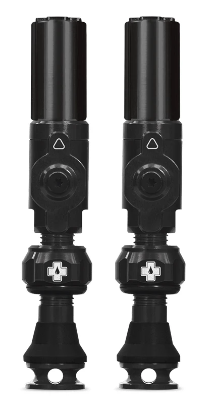 1. Valve tubeless Muc-Off Tubeless Valves Big Bore Lite (Medium) Black