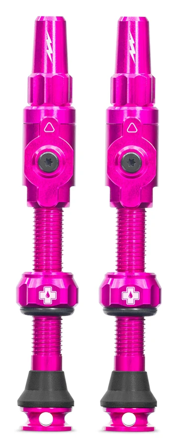 1. Valve tubeless Muc-Off Tubeless Valves Big Bore Lite (Large) Pink