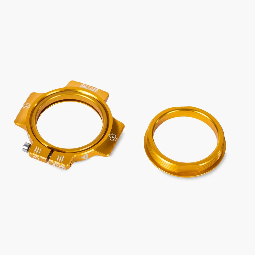 1. Piulita pretensionare rulmenti pedalier Muc-Off Crank Preload Ring, Gold