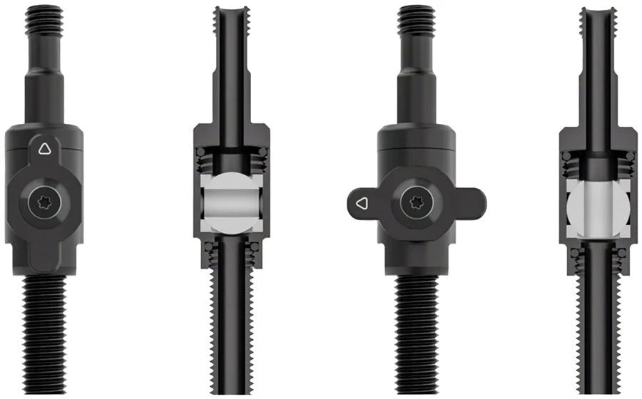 2. Valve tubeless Muc-Off Tubeless Valves Big Bore Lite (Medium) Iridescent