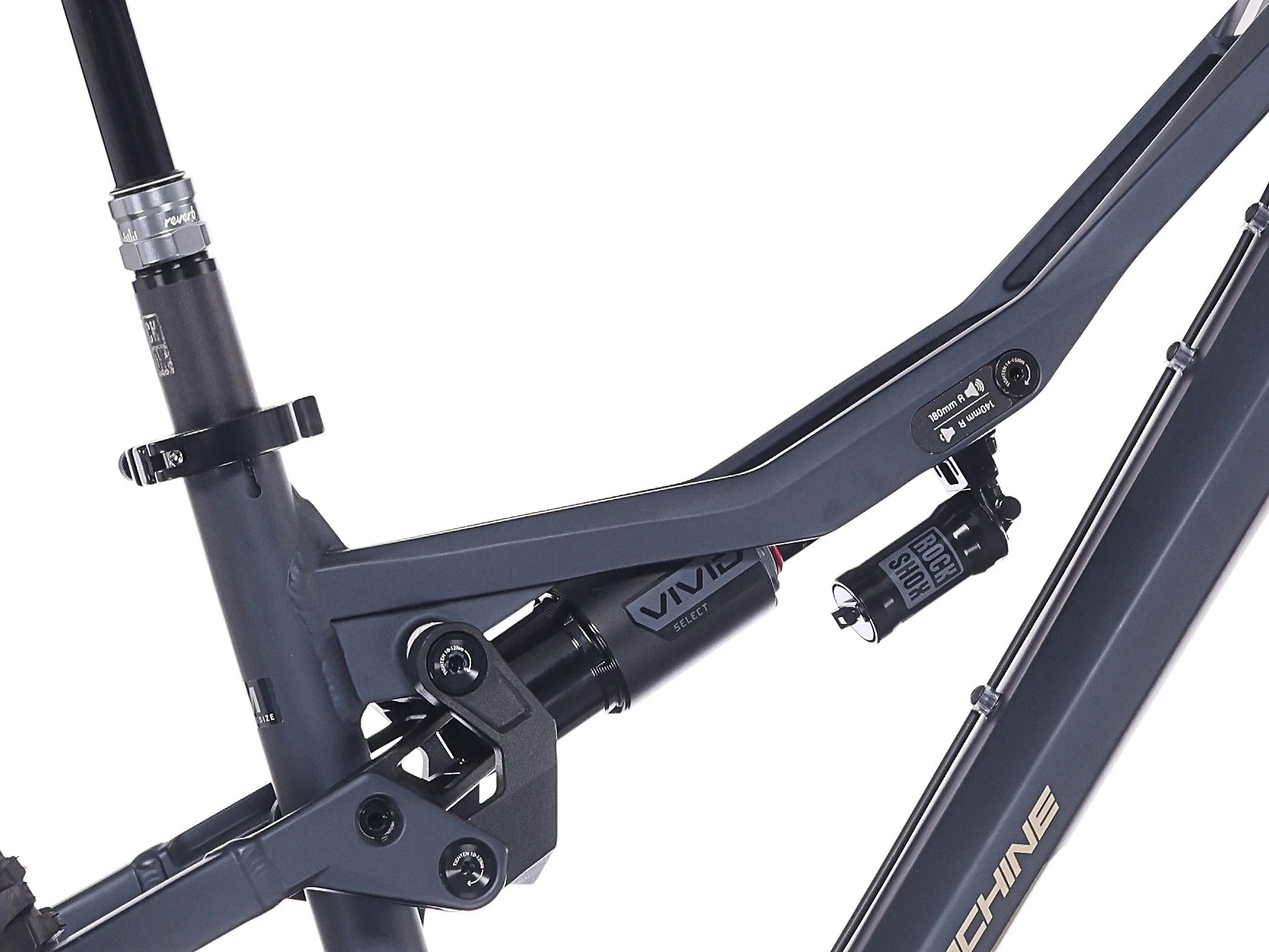 2. Bicicleta Rock Machine Whizz FS III 90 AXS 27.5Matte Deep Ocean Blue 16.0 - (M)