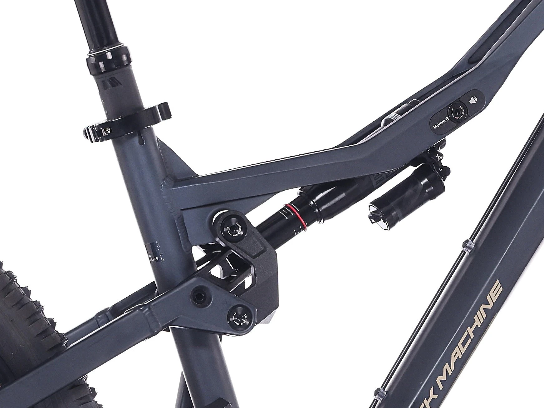 2. Bicicleta Rock Machine Whizz FS II 50 27.5/29 Matte Deep Ocean Blue 16.0 - (M)