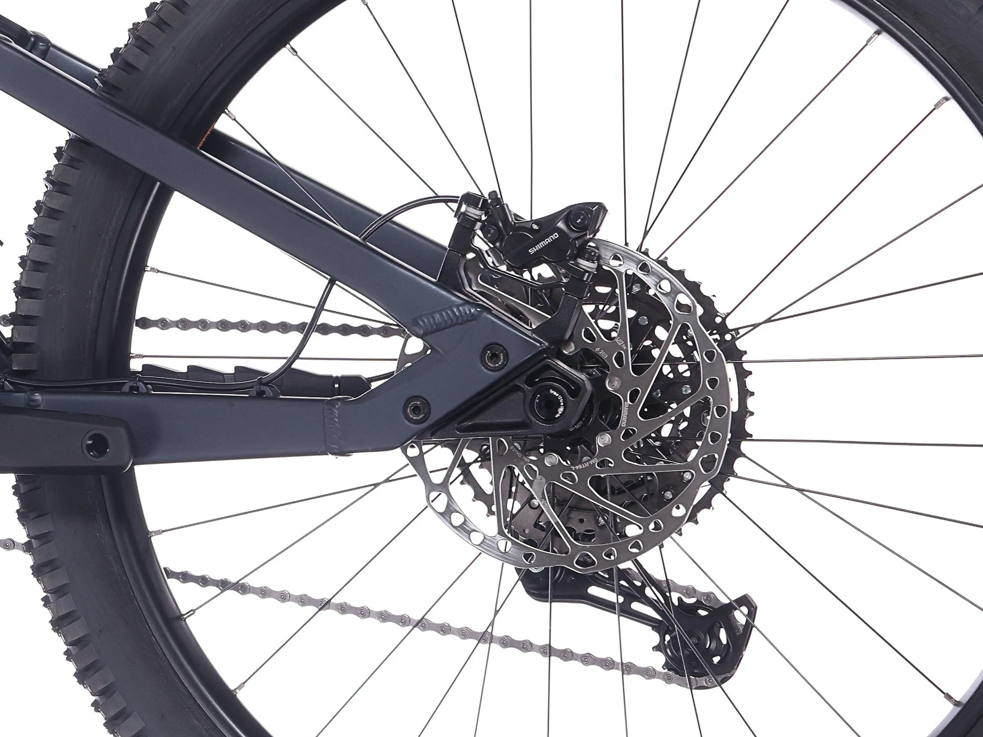 4. Bicicleta Rock Machine Whizz FS II 50 27.5/29 Matte Deep Ocean Blue 16.0 - (M)