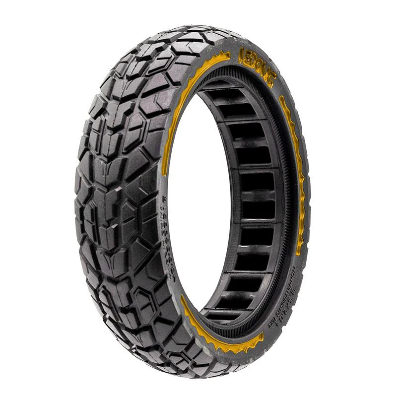 1. Anvelopa plina trotineta Ultra-Light Nedong 8.5x2-6.1/B34 negru/galben