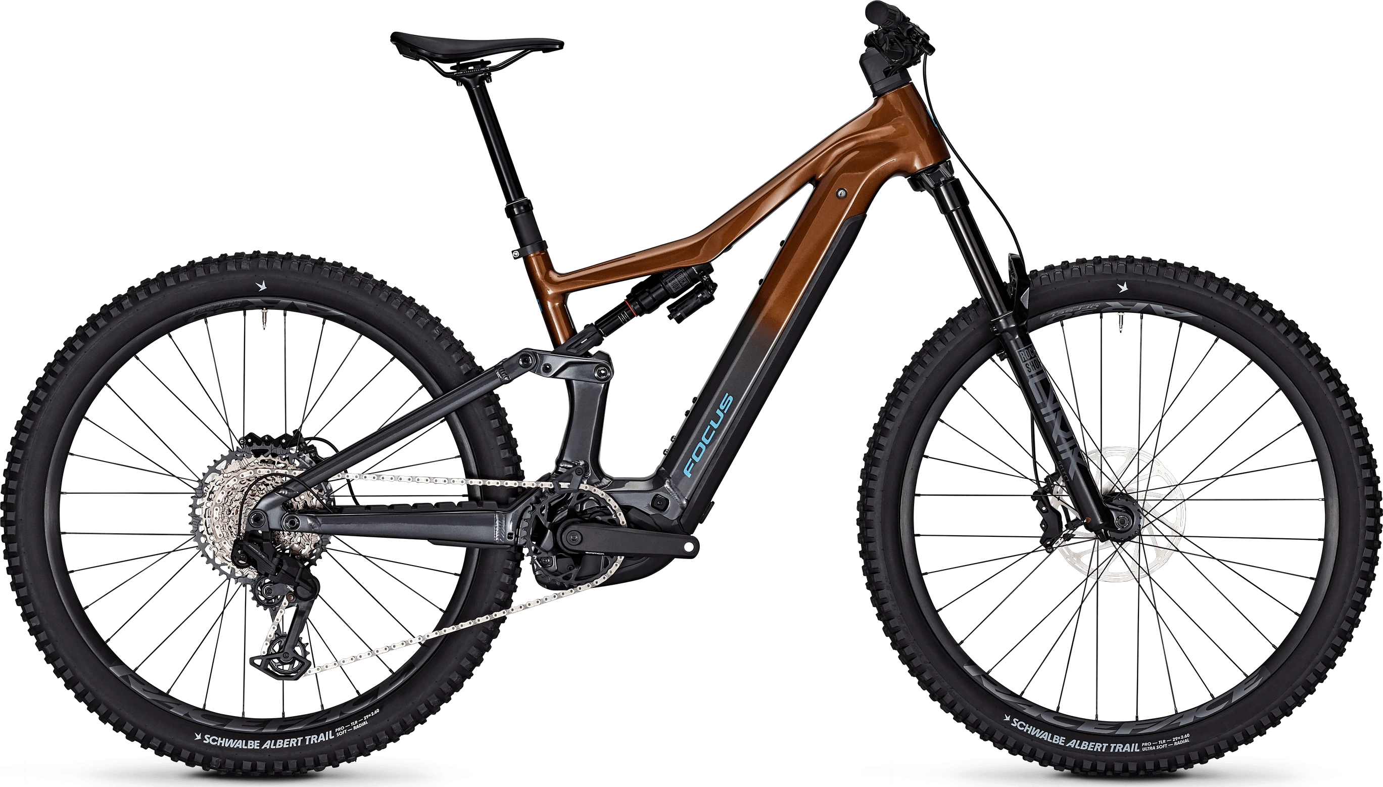1. Bicicleta Electrica Focus Jam 2 6.8 29 600Wh Gold Brown / Diamond Black - M(42cm)