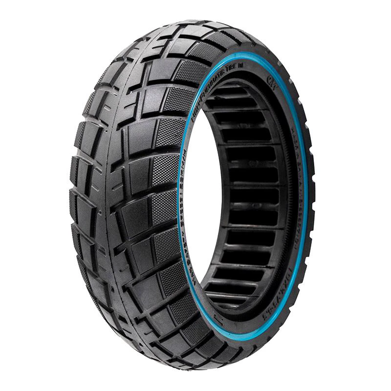 1. Anvelopa plina trotineta Ultra-Light E-Wheel 10x2.75-6.5/B55 - Blue line