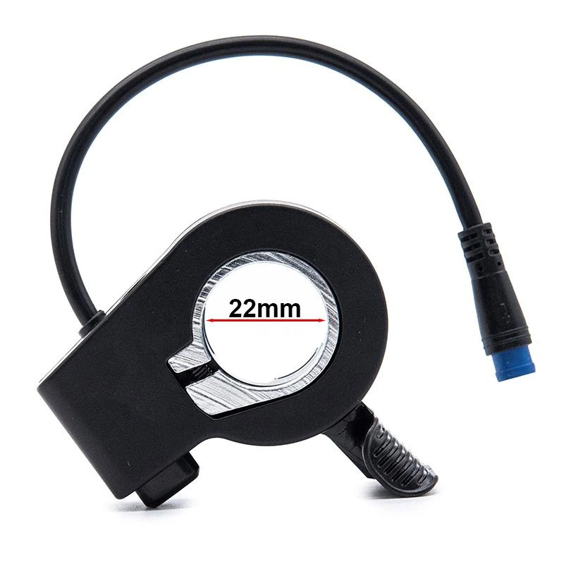 2. Maneta acceleratie cu buton pornire Kukirin G2 Pro