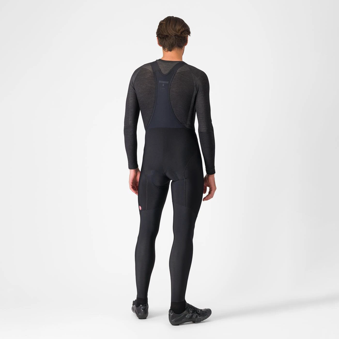 3. Pantaloni lungi cu bretele Castelli Competizione Negri XXL