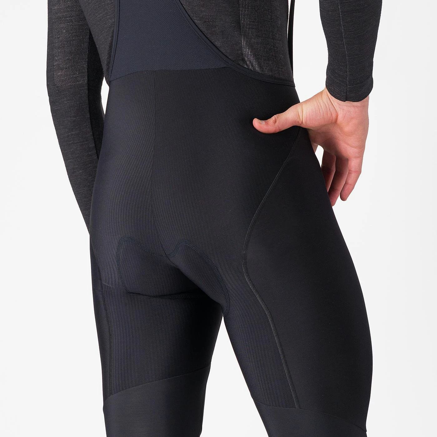 5. Pantaloni lungi cu bretele Castelli Competizione Negri XXL