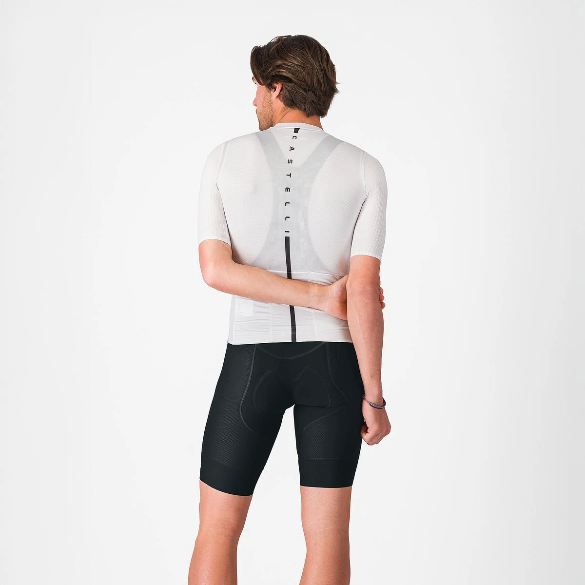 2. Pantaloni scurti cu bretele Castelli Competizione 2, pentru barbati, negru XL
