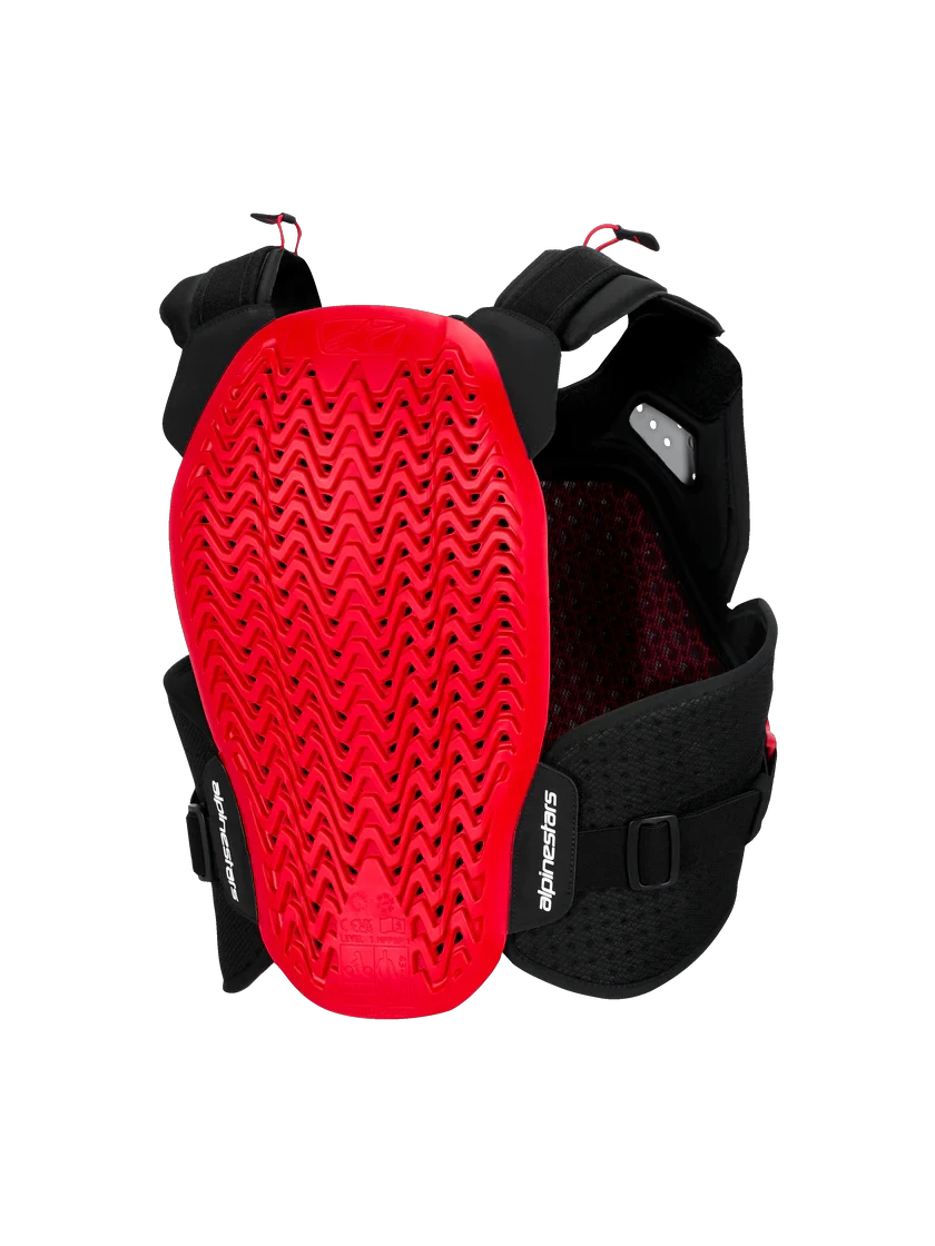 2. Protectie Corp Alpinestars A-4 Plasma Chest Protector negru/rosu/alb M/L