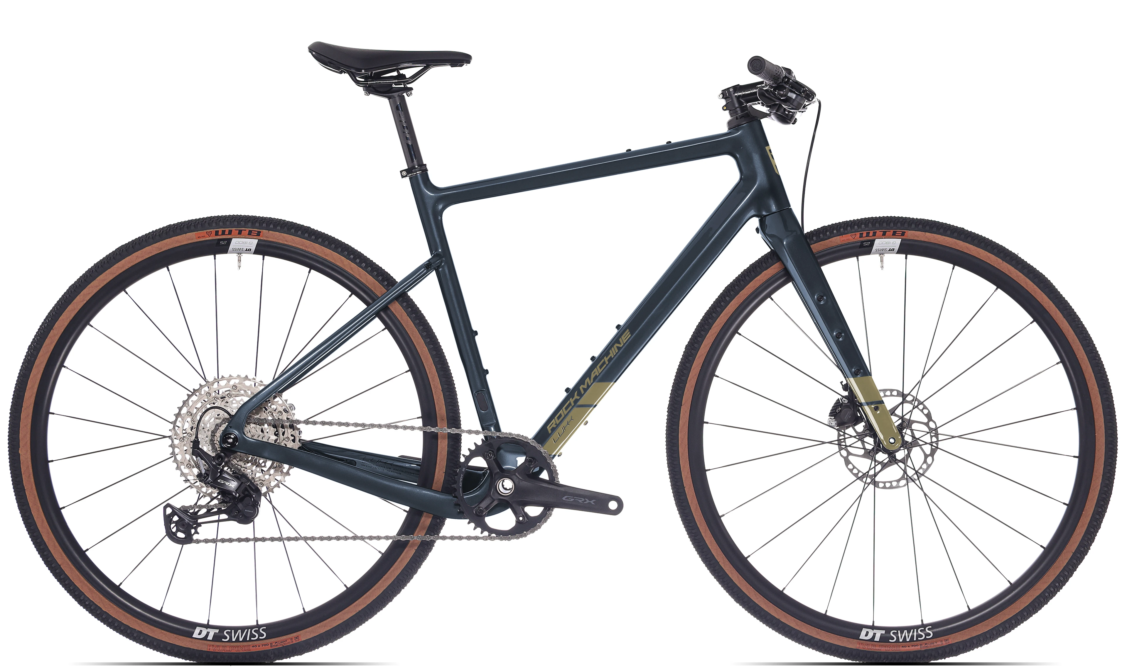 1. Bicicleta Rock Machine Lukk Cr 10 28 Matte Deep Ocean Blue 54cm - (L)