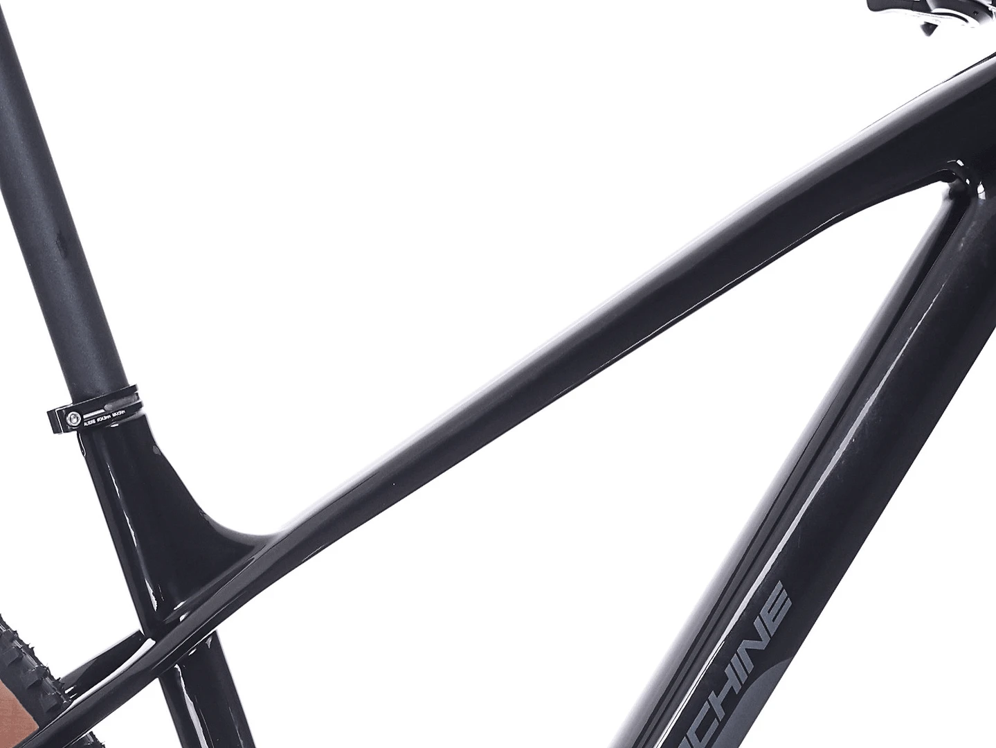 2. Bicicleta Rock Machine Blizz Cr 20 29 Gloss Basalt Black 47cm - (L)