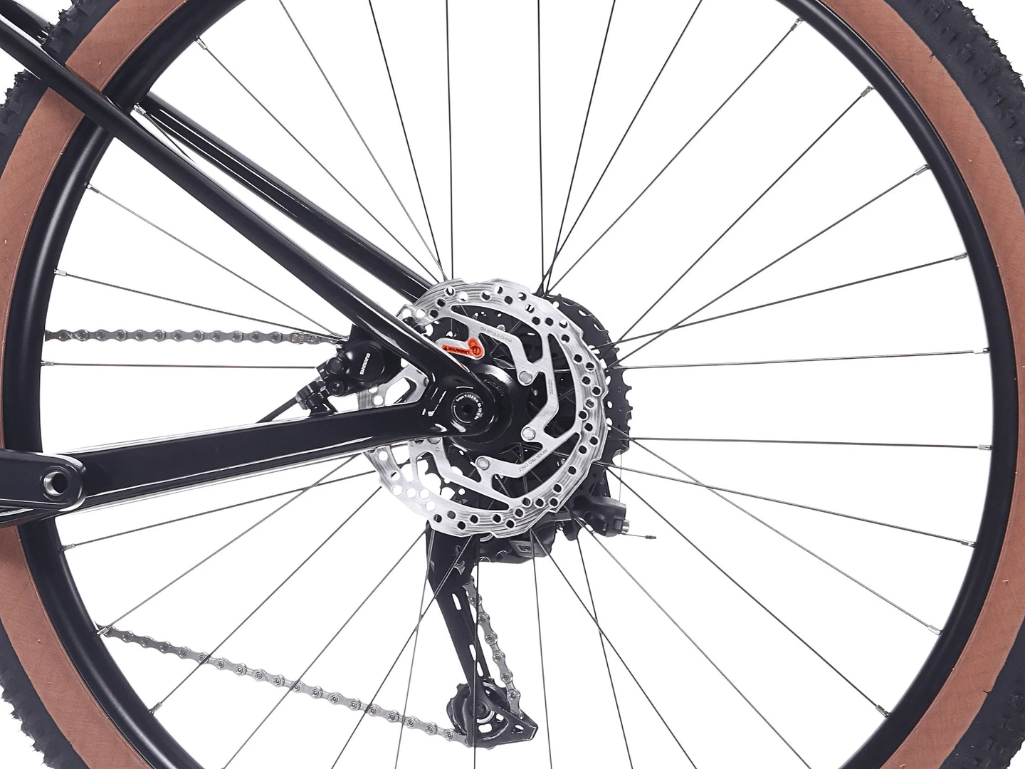 4. Bicicleta Rock Machine Blizz Cr 20 29 Gloss Basalt Black 47cm - (L)