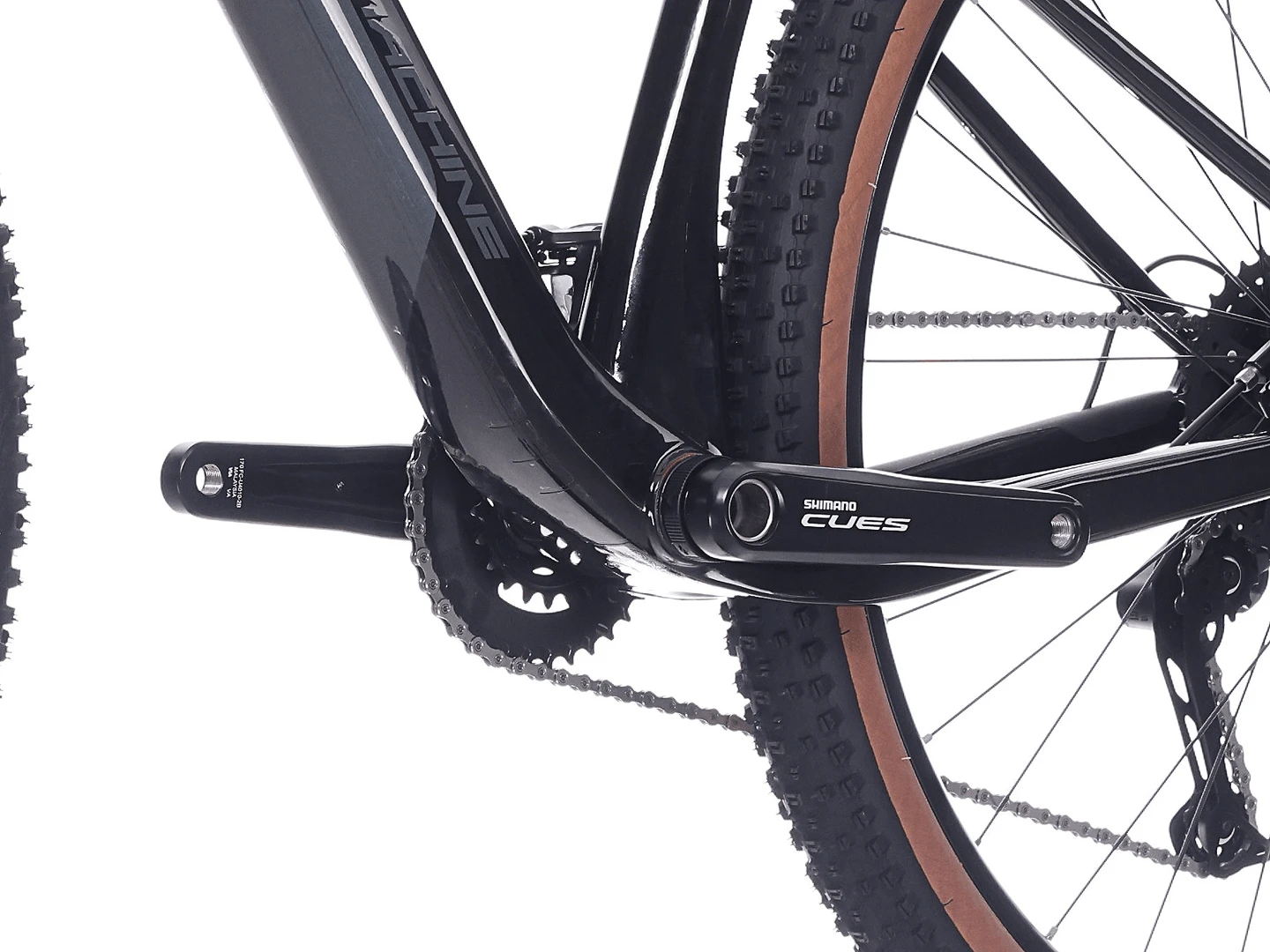 5. Bicicleta Rock Machine Blizz Cr 20 29 Gloss Basalt Black 47cm - (L)