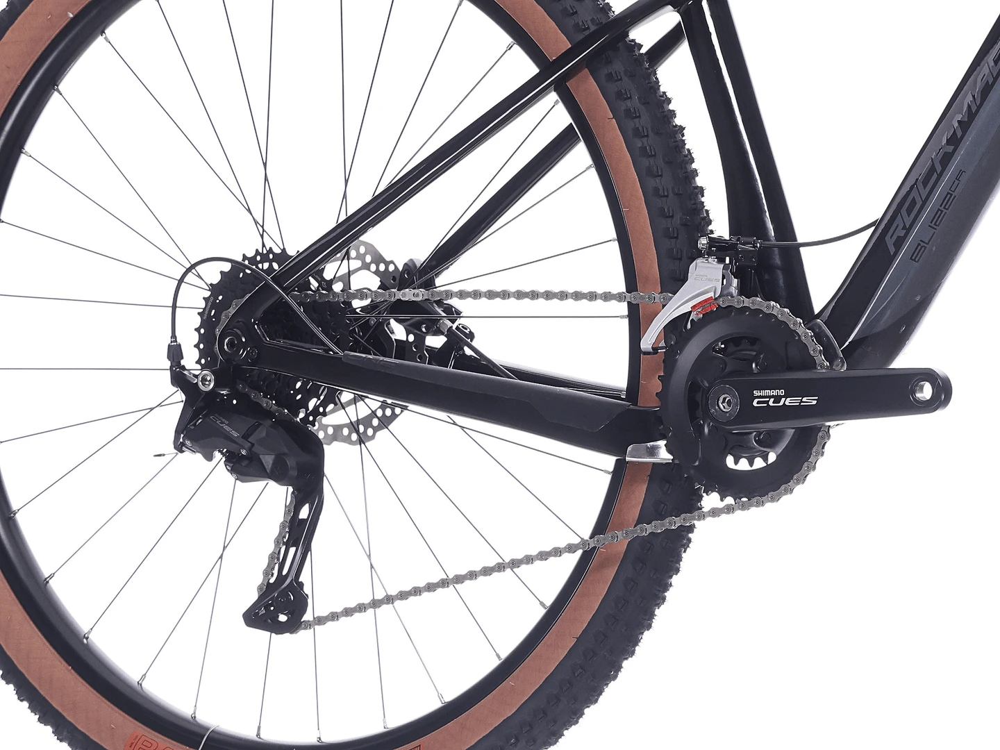8. Bicicleta Rock Machine Blizz Cr 20 29 Gloss Basalt Black 47cm - (L)