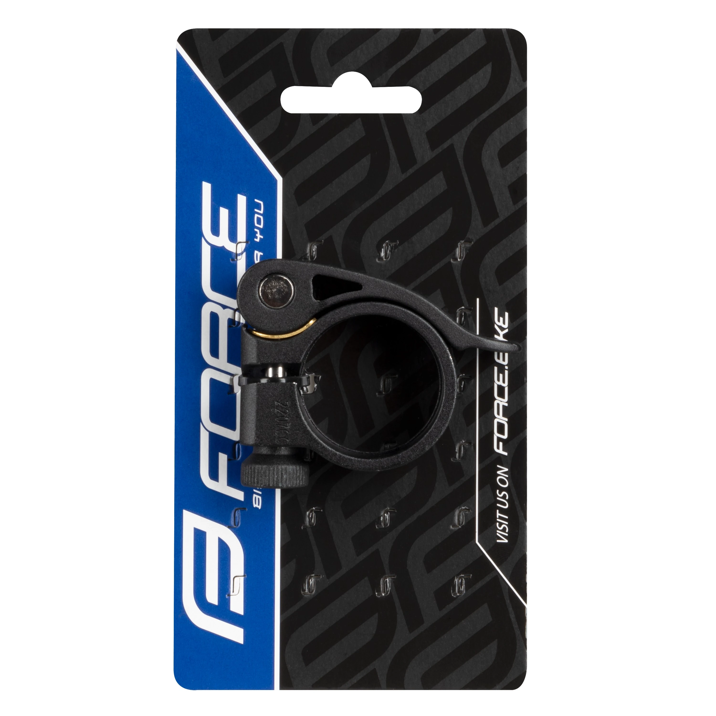 2. Colier Force cu clema C4.4 31.8 mm, Al, negru mat