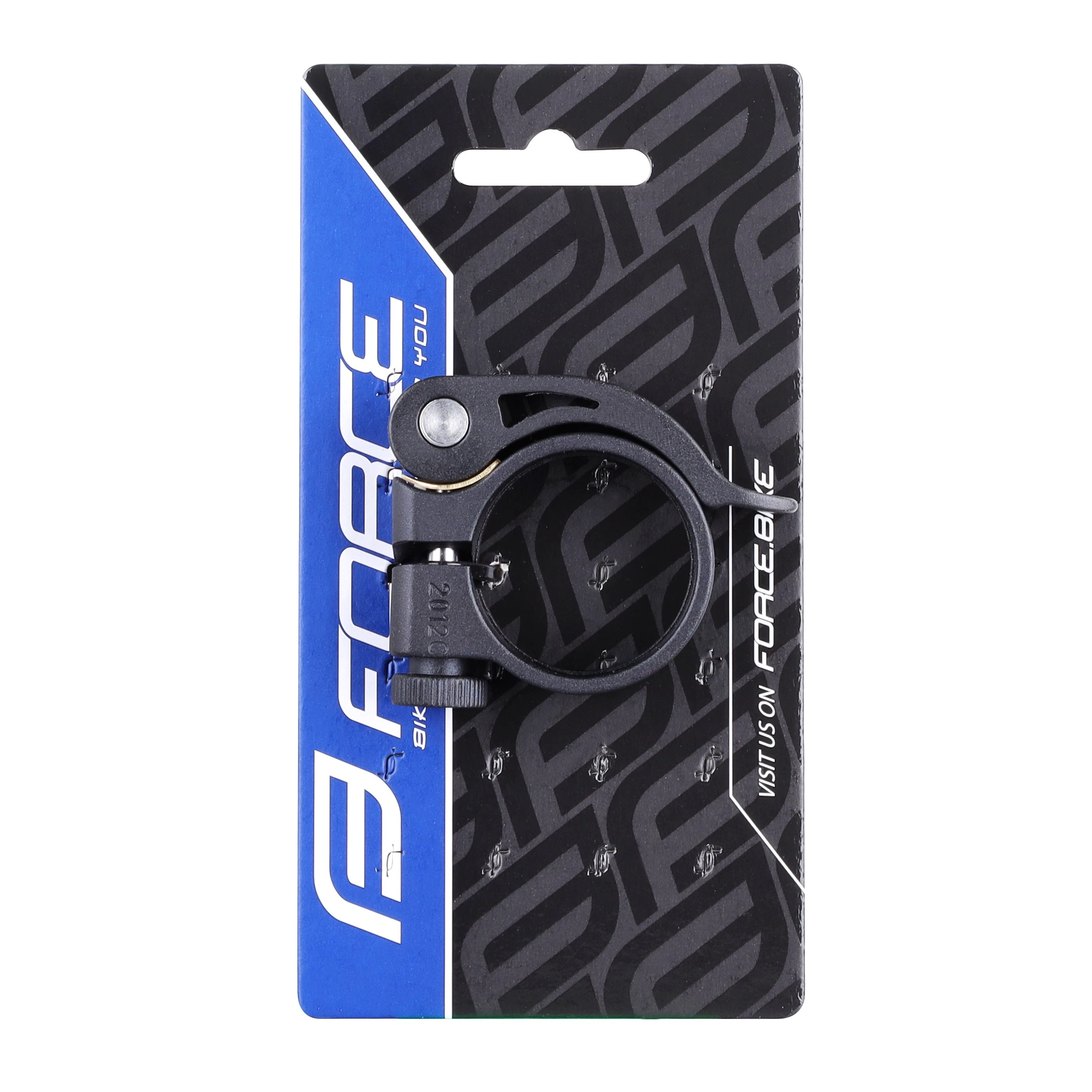 2. Colier Force cu clema C4.4 34.9 mm, Al, negru mat