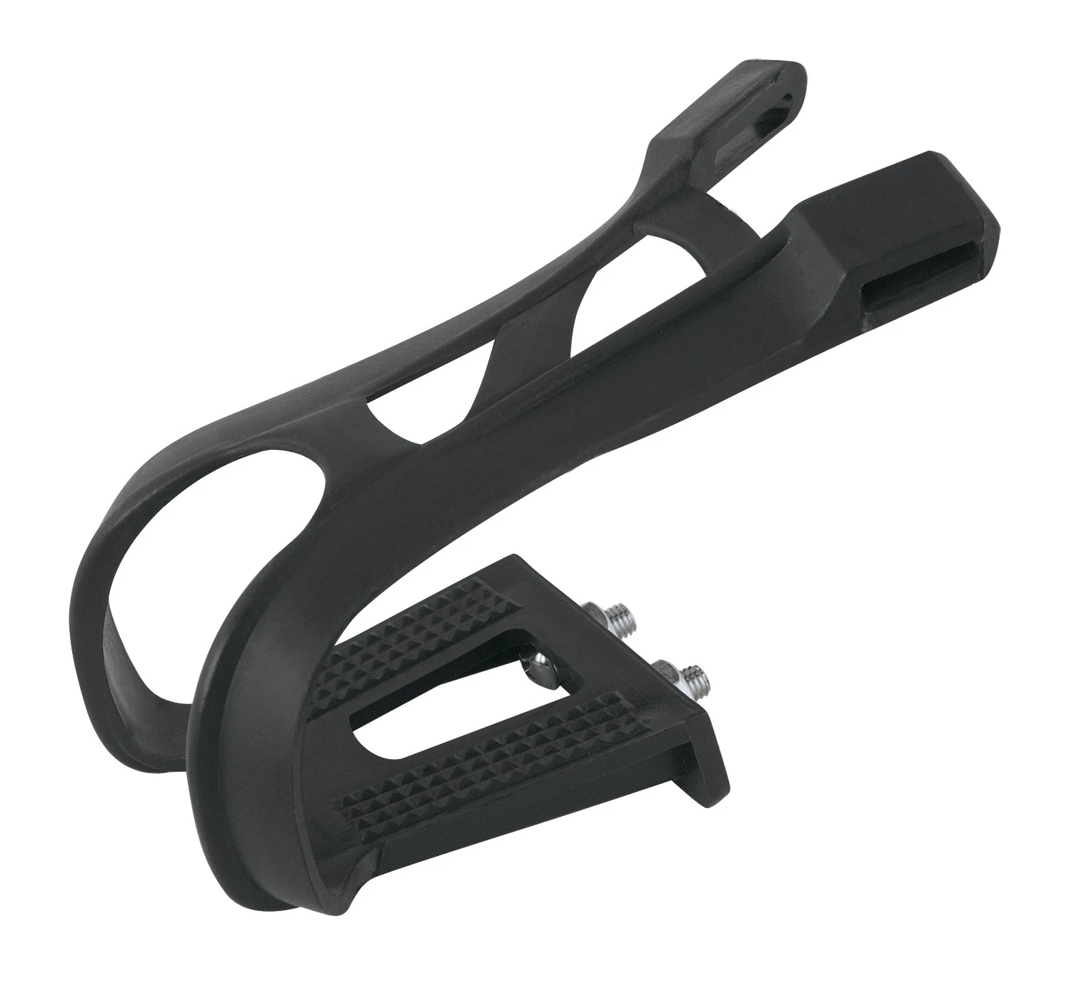 1. Clipsuri FORCE MTB plastic, pentru curele, Negre