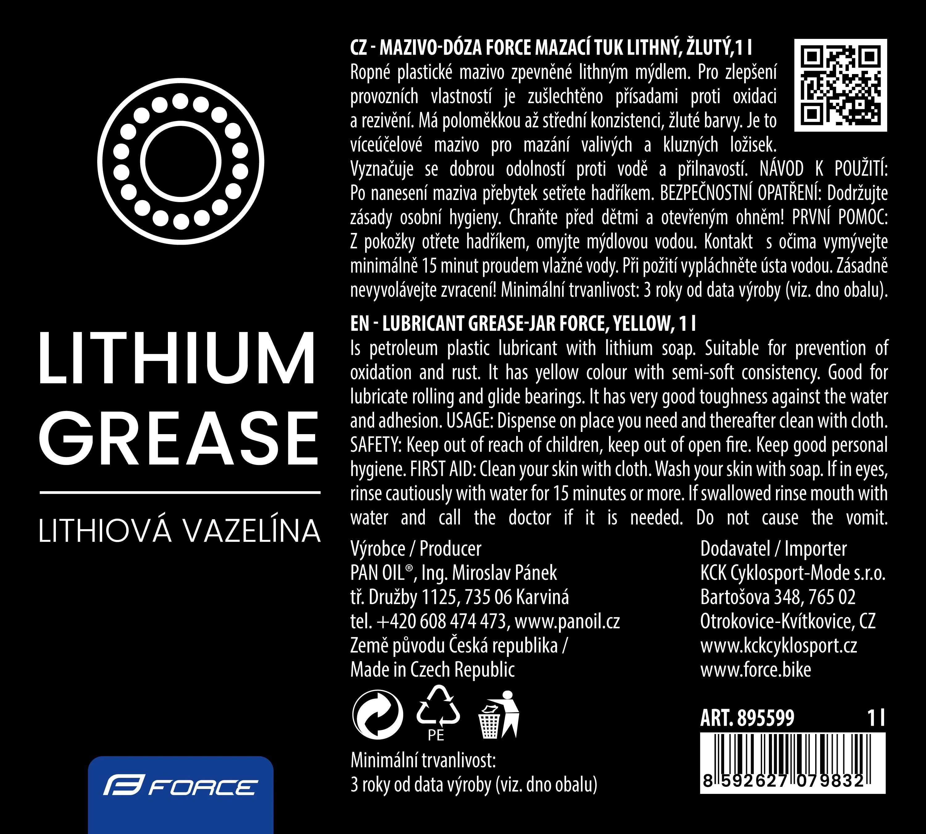 2. Vaselina Force 1000g